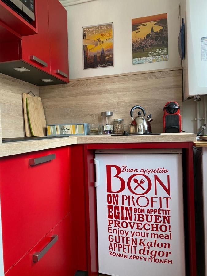Le 4B - Le Vintage Lägenhet Rouen Exteriör bild